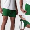 Men's Quick-Dry Breathable Sports Shorts - Solid Color, 3-Point Length, Ideal for Outdoor Running, Training, and Basketball.
