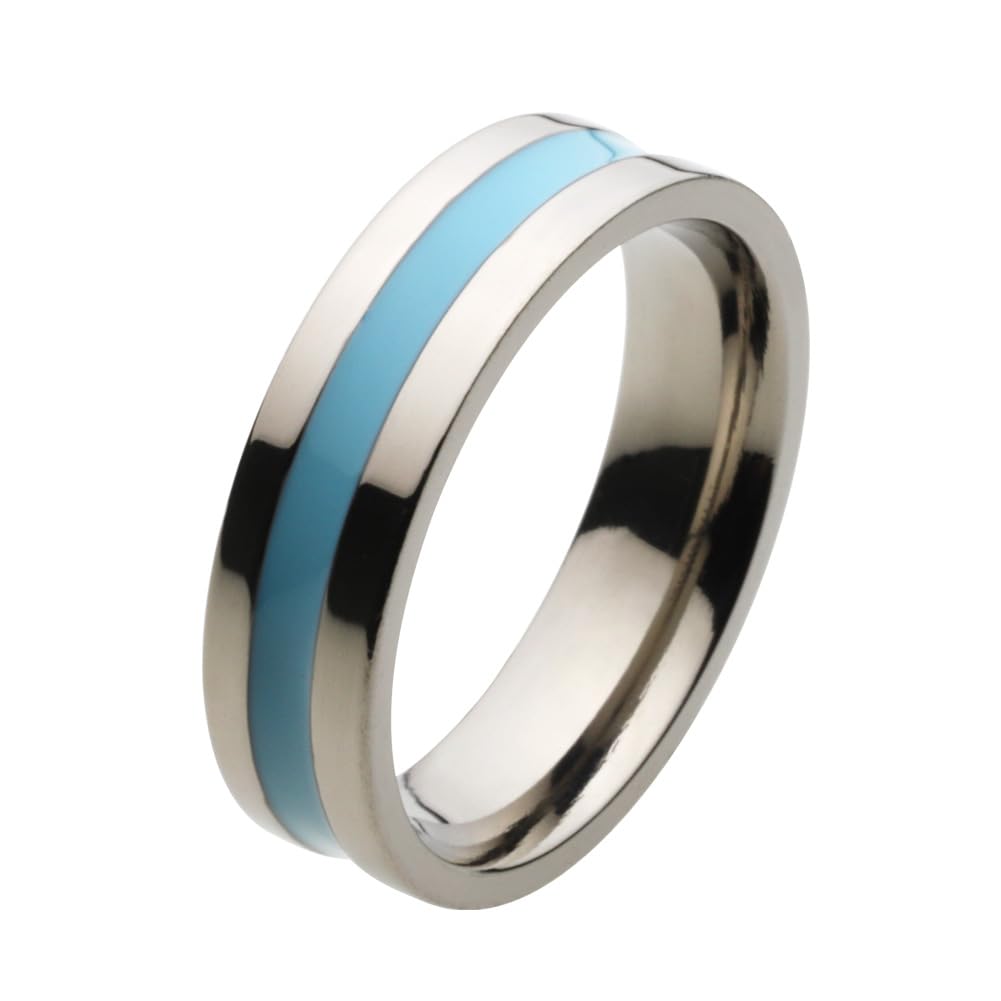 

Blue Line Ring fr4026 15 [Figmart] [Titanium Accessory] No.