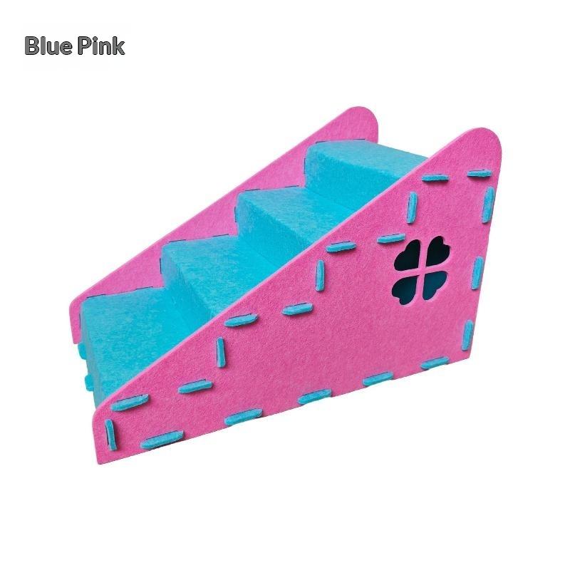 Sturdy Non-Slip Pet Steps Ramp for Dogs Cats, Multifunctional Lightweight Climbing Ladder for Bed Sofa Car Home Use