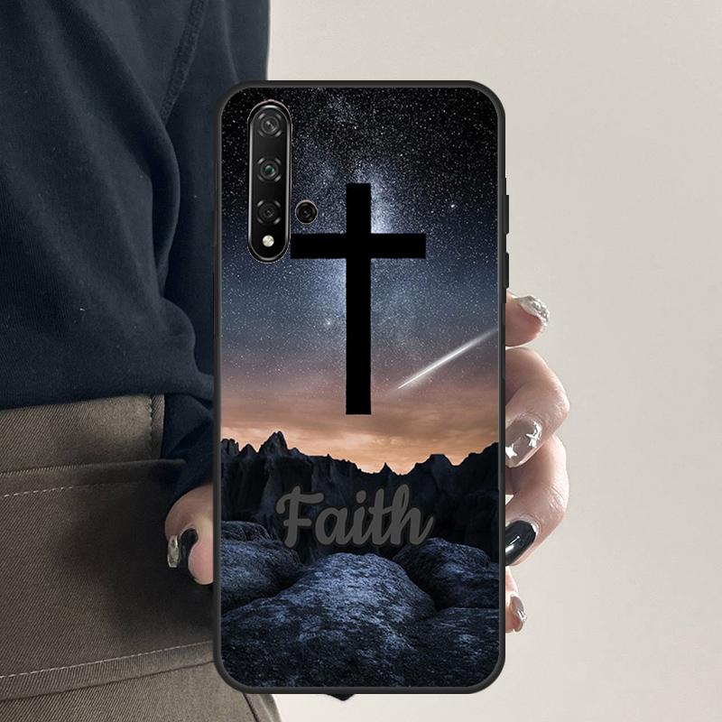 New Faith Christian Religious Jesus For Huawei Nova 12i 11i 8i 12s 9 10 SE Y91 Y90 Y60 Y70 Y72 Y61 P20 P40 P30 Lite P60 Pro Case