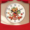 16-inch 40cm Spring Festival Festive Chinese Style Wall Clock Living Room Bedroom Wall Hanging Creative Silent Clock Watch
