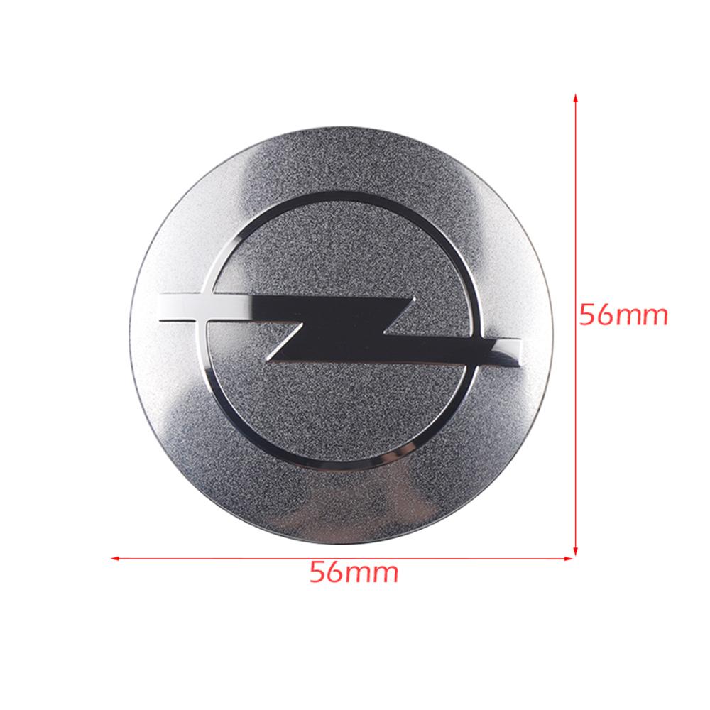 4Pcs 56/60mm Car Wheel Center Hub Badge Stickers Covers Auto Accessories For Opel Astra Insignia Vectra Zafira B Antara Corsa