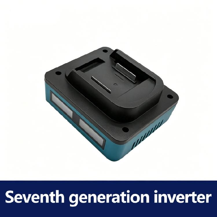 150W Tool Battery Inverter Unit with Outlet Access and USB Output for Outdoor Backup, Vehicle Readiness and Temporary Reserve Electricity Use