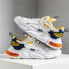 2025 Fashion and Comfortable Mesh Breathable Outsole Shoes Summer Hot Sale Mens Casual Shoes Thick Bottom Breathable Sneaker