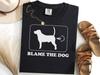 Labrador Retriever Farting T-Shirt, Blame the Dog Tee