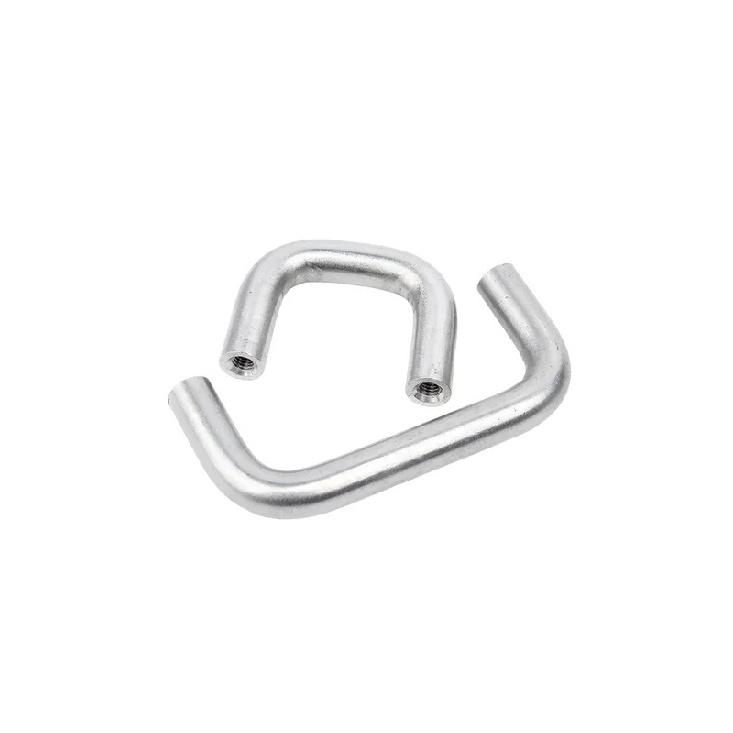 M4-M8 304 Stainless Steel Solid U Shape Pull Handle Welded Cabinet Wardrobe Door Knob Furniture Hardware