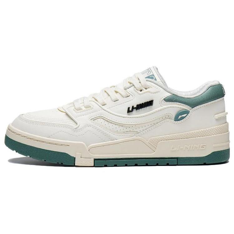 Li-Ning 001 BTC Cream White Green Men s AGCT007-4 EU 43⅔