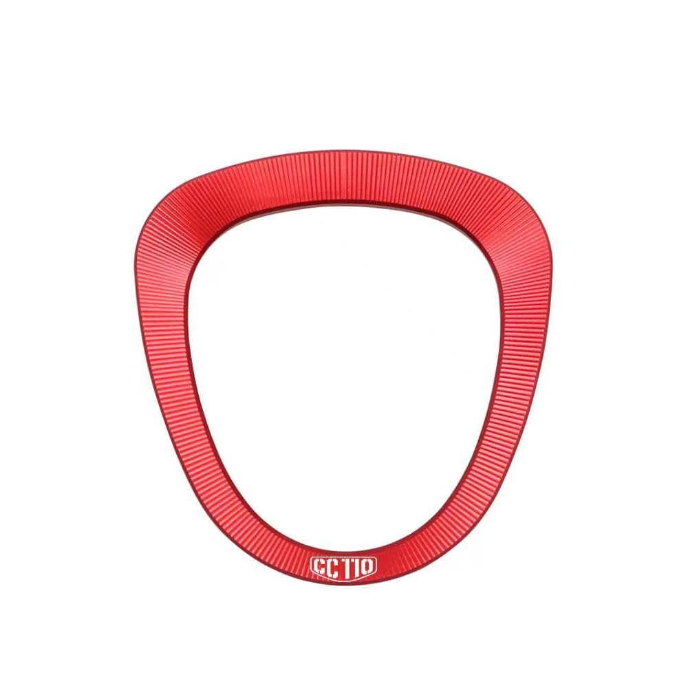 DOMOPAY FOR Cross Cab CC110 CC 110 Motorcycle Accessories Protective Cover Fit Dashboard Instrument Frame Cover Trim (Red)