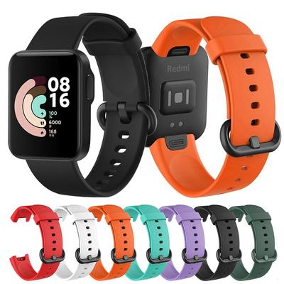 Silicone Wrist Strap For Xiaomi Mi Watch Lite Global Version Replacement Bracelet Watchband for Redmi Watch Band