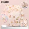 Color glue gold frame, ultra-light small mini flat six-fold umbrella, umbrella folding sunscreen, sun umbrella, pocket umbrella