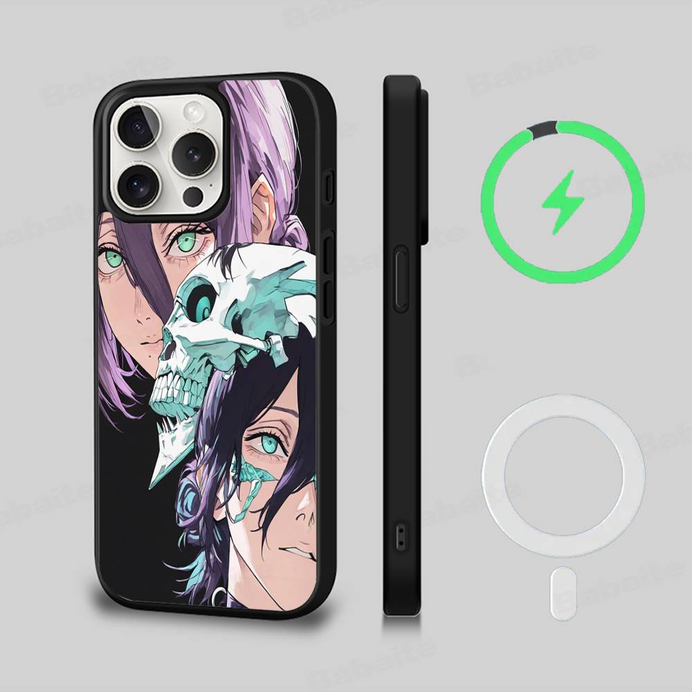 Chainsaw Man The Movie Reze Arc Phone Case For iPhone 13 14 15 11 12 16 17 Pro Max Plus For Magsafe Magnetic Shell