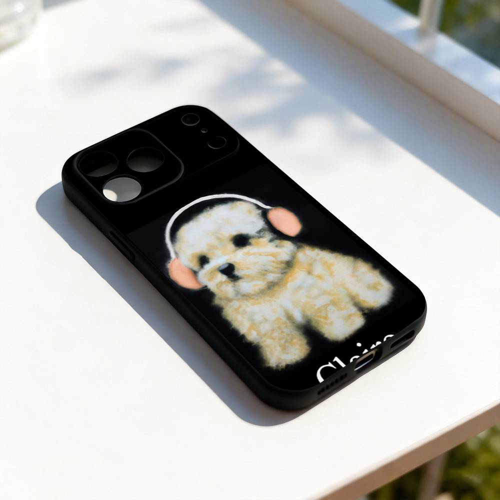

C-Clairo Charm Singer Cute Phone Case For iPhone 11,12,13,14,15,16,17,Pro,Max,Plus,E,SE4,Air,Mini Black Soft Cover iPhone17