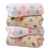 Colorful Polka Dot 100% Cotton Couples' Face Towel, Zero-Twist Yarn-Dyed, Thickened 110g, 35x75cm
