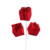 Flannel Gift Box Christmas Decorations Simulated Flower Arrangement Christmas Flowers Christmas Tree Cuttings Decoration
