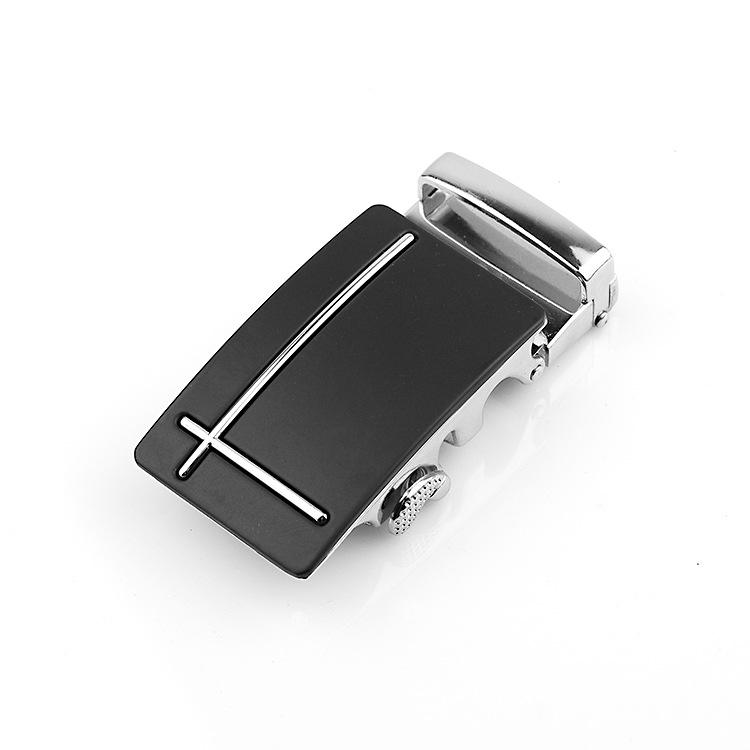 Men's Automatic Buckle Leather Belt
