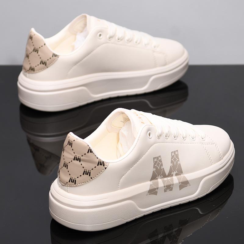 

McQueen ins leather couple board shoes tide platform heightening casual shoes MY22 44