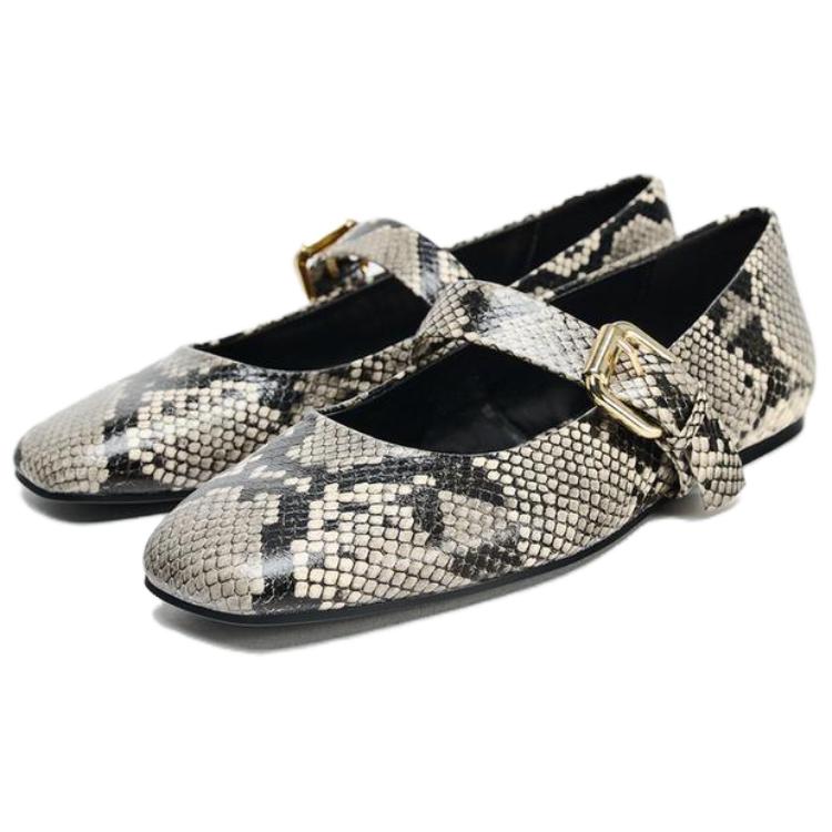 Zara Pu Fashion Retro Trendy Minimalist Comfortable Casual Shoes Women Shoes Beige Black 12502510201