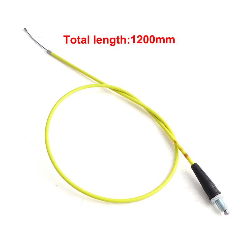 For Yamaha Kawasaki KTM Honda Suzuki Dirt Bike Universal Motorcycle Accelerator 980mm 1080mm Straight Connection Throttle Cable