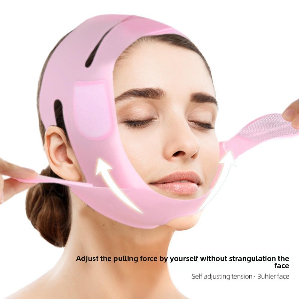 Silicone Face Strap Belt Mask Lift Up Face Slimming Strap Lift Oval Mask  Face