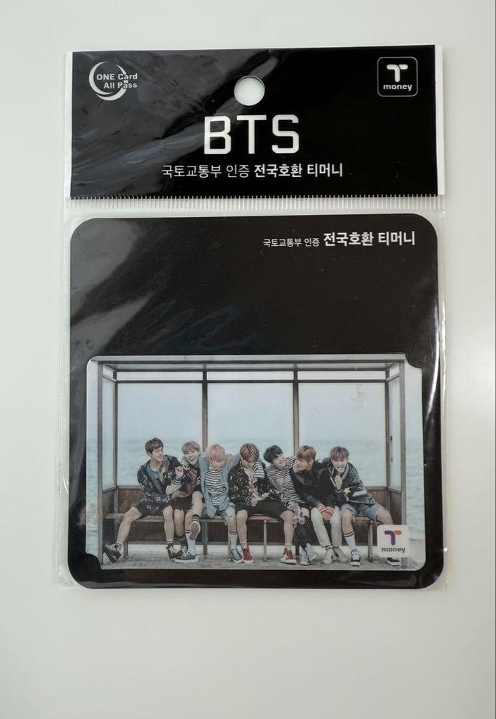 [USED] BTS T-Money Card Korea CU Spring Day ALL
