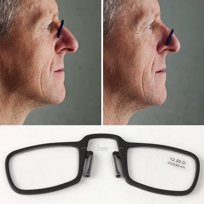 Leichte tragbare Brieftaschen-Lesebrille, Taschenleser, Notfall-Lesebrille +1,0–+3,0