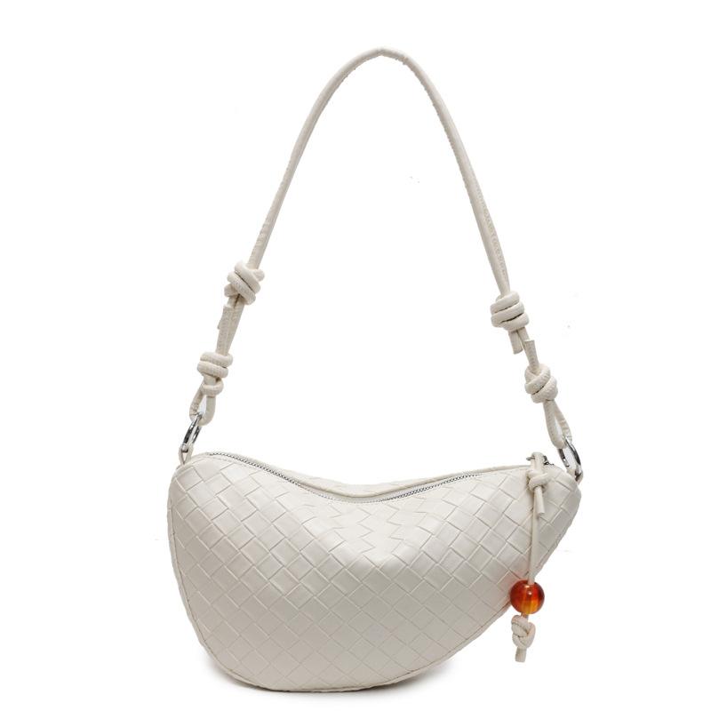 Personalized Woven Bag 2025 New Korean Version of Fashion Niche Shoulder Bag Women's Versatile Sports Messenger Dumpling Bag