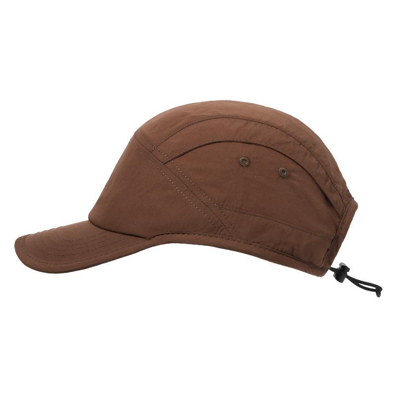 

Quick-Dry Five-Layer Utility Cap Unisex Breathable Outdoor Baseball Hat with Adjustable Strap Lightweight Comfortable for Sports Adjustable коричневый