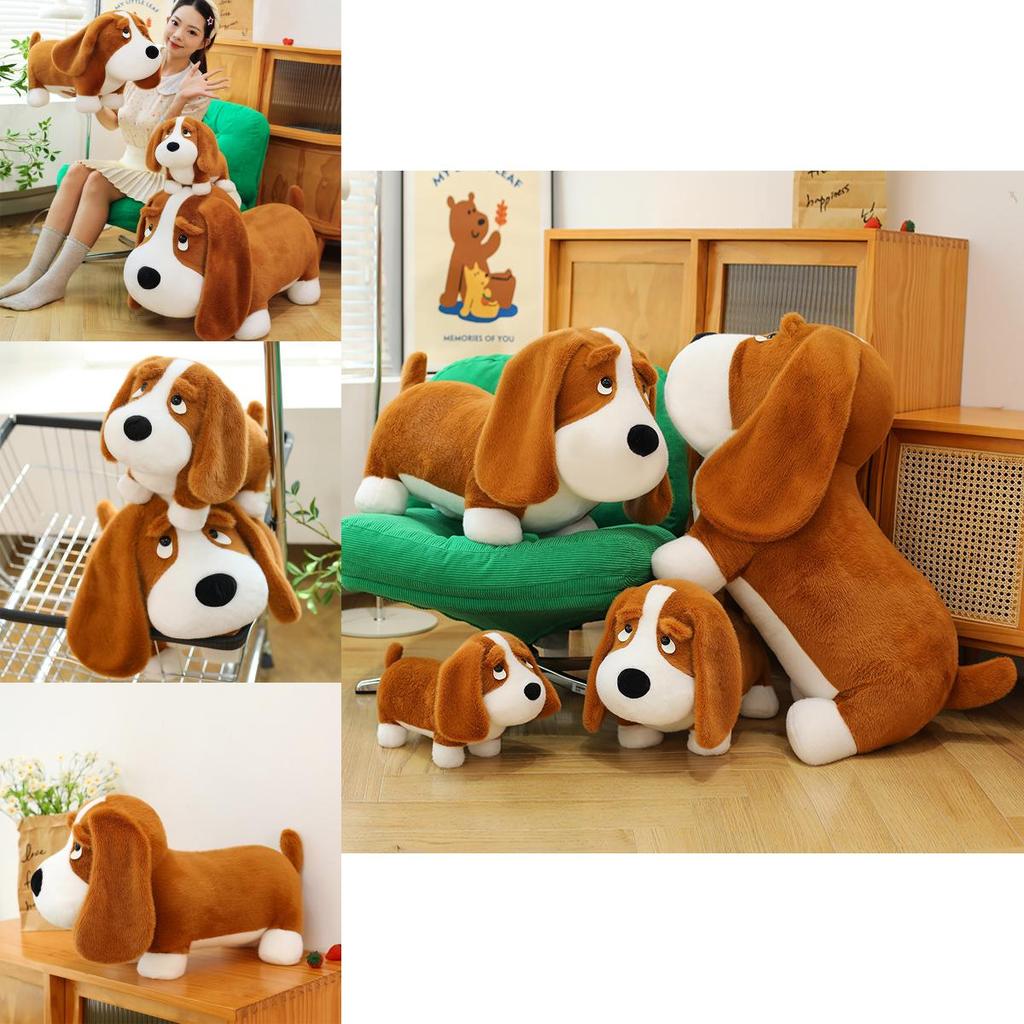 Plush Dachshund Dog Toy With Pp Cotton Filling For Kids And Toddlers Gift Idea