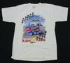 Rare VTG QUICKLINE Sportswear Gateway 300 Wheel 2 Wheel Busch 1997 T Shirt 90s L