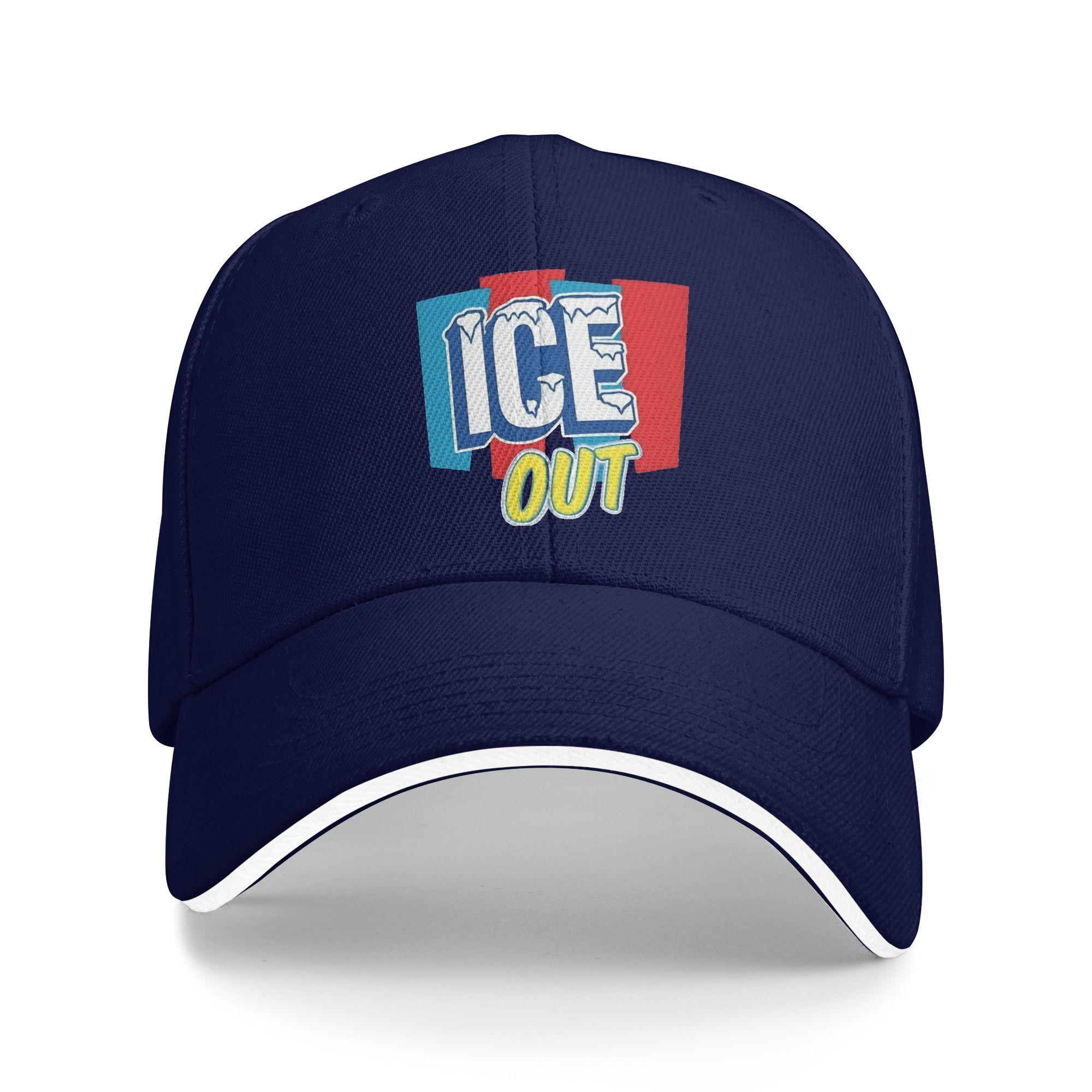 

Abolish Ice Out Sun Baseball Cap Summer Stylish Trucker Hat For Men Women Hiking Fishing Baseball Caps As Picture темно-синього кольору