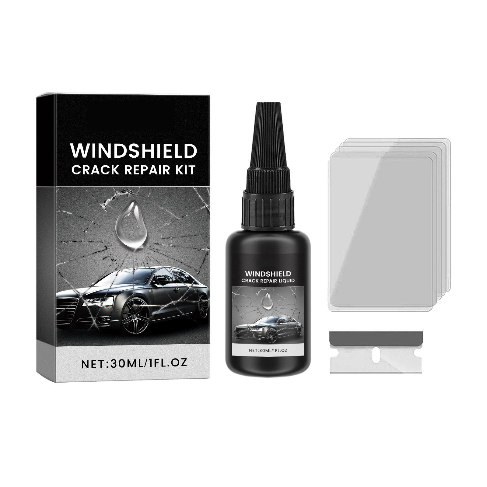 

Windshield Repair Liquid Professional Grade Transparent Windshield Crack Filler Kit For Clear Visibility Restoration 1