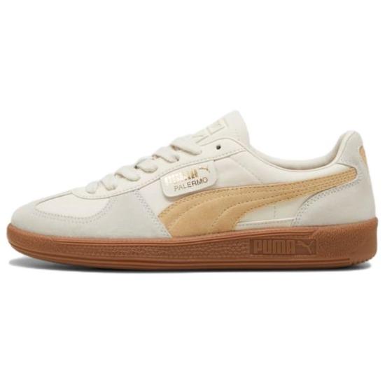 Puma Baskets Unisexe Palermo Cuir Neige Alpine Poussière du Désert 396464-13