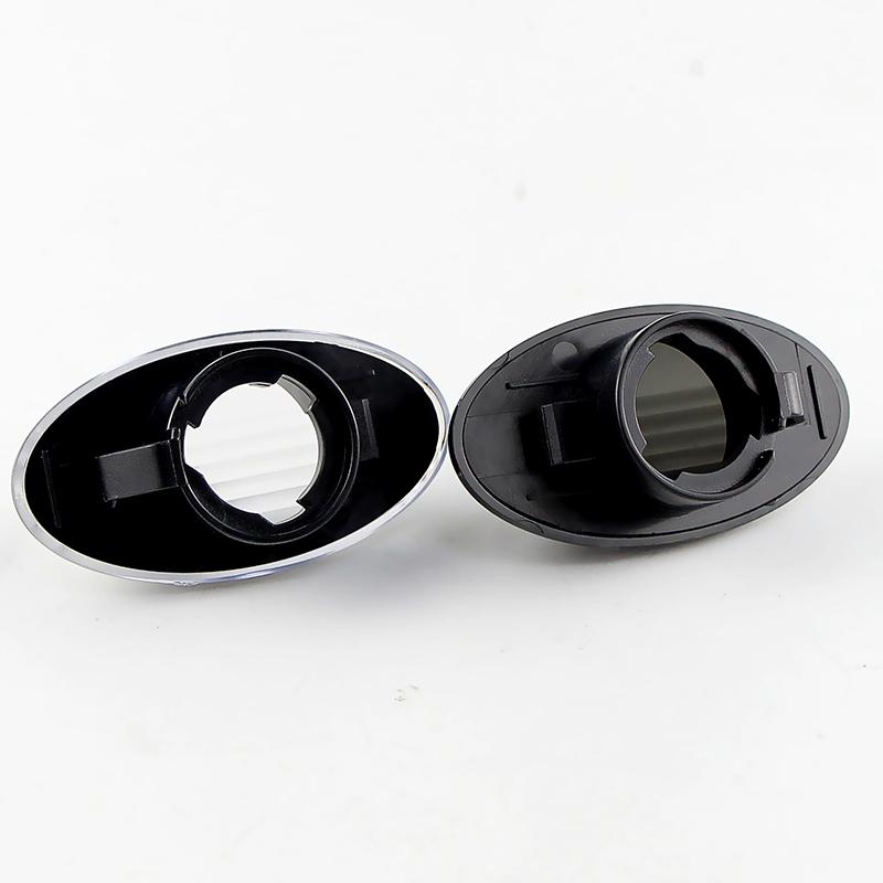 2Pcs For Mini Cooper R50 02-06 R52 04-08 R53 02-06 Turn Signal Side Fender Marker Light Housing Cover Shell Car Accessories