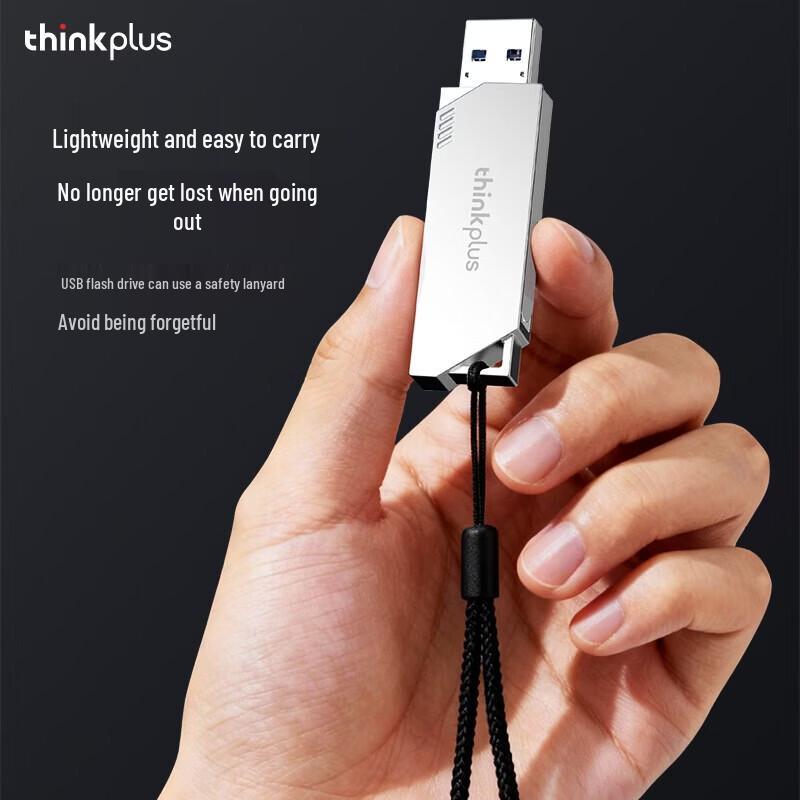 Lenovo Thinkplus TPU301plus 128GB USB 3.2 High-Speed Rotatable U Disk