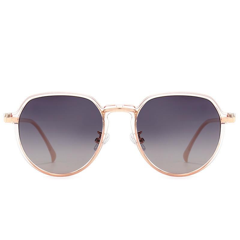 Sunglasses Set Full Frame Fashion Eyeglasses Magnetic Clips Dual Purpose Sun Shade Driving Polarized Sunglasse