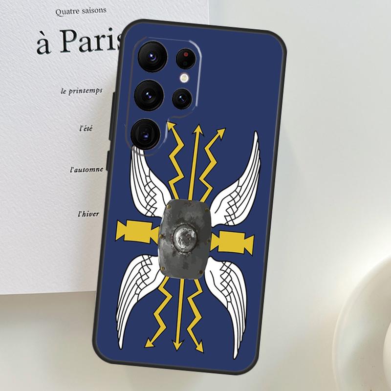 Roman Shield Case For Samsung Galaxy S26 Ultra S25 S24 S23 S22 S21 S10 Plus S20 FE S25 Ultra Phone Cover