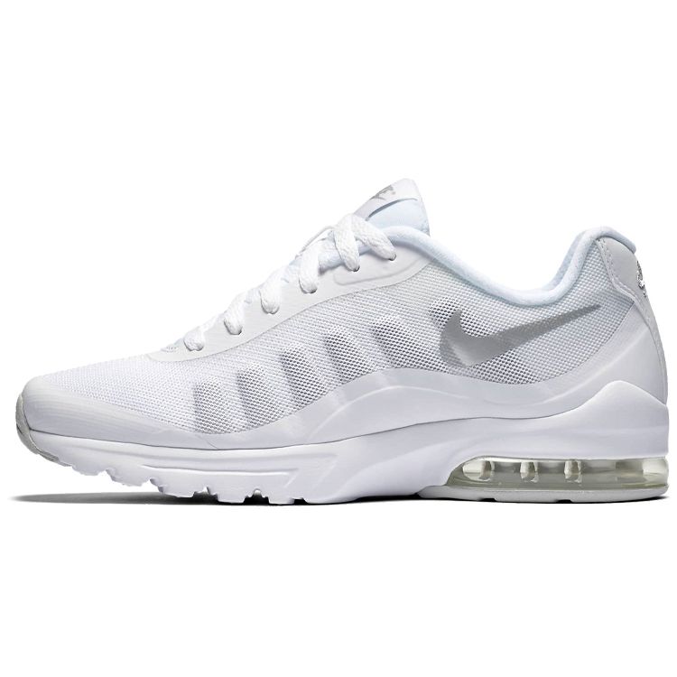 

Nike Air Max Invigor White Metallic Silver Women Sneakers 749866-100 36