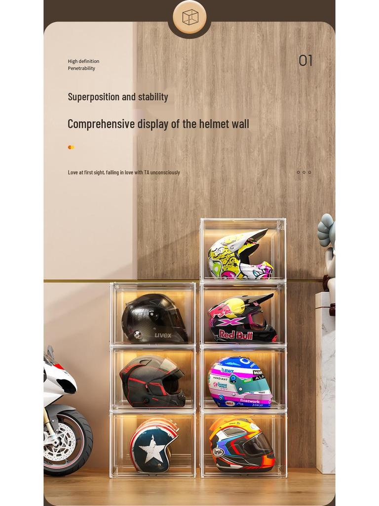 Motorradhelm Aufbewahrungs-Ausstellungsständer