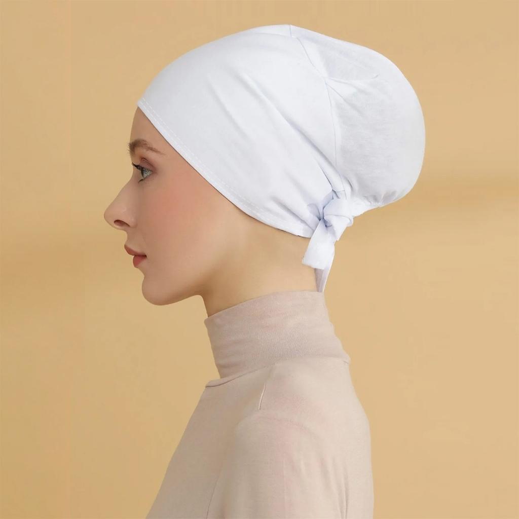 Women's Strap Headband Base Hat Thin Solid Color Versatile Headband Hat