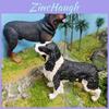 Modelo de Animal Springer Spaniel de PVC Juguete Coleccionable Para Niños Y Decoración