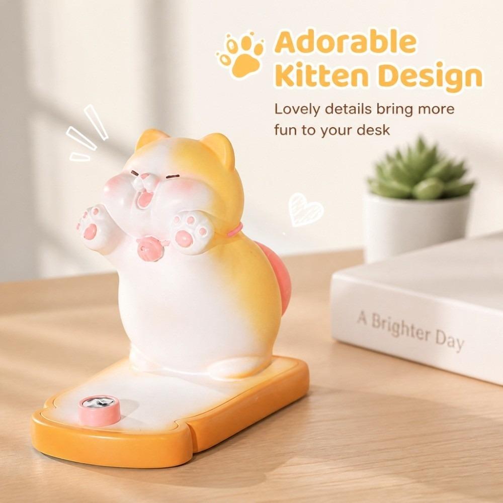 Resin Mini Phone Stand 2.36x3.54x3.27in Desk Phone Stand Cute Mobile Phone Holder Desk