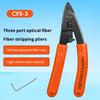 Cfs-3 Three-Port Cfs-2 Dual Port Fiber Optical Stripper Pliers Wire Strippers For Ftth Tools Optic Stripping Plier Tool