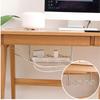 Home Office Desk Wire Organizers Under Table Storage Rack Cable Rack Table Bottom Rack Outlet Holder Hanging Rack Line Organizer