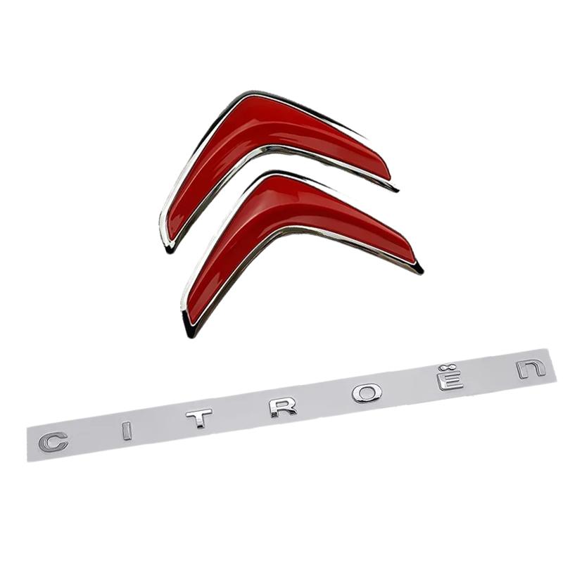 Lettere Stemmi Baule Posteriore Adesivo Auto Emblema per Citroen Xsara C3 Picasso Elysee Berlingo XR C4 Sega Aircross C5 Logo Accessori HT6