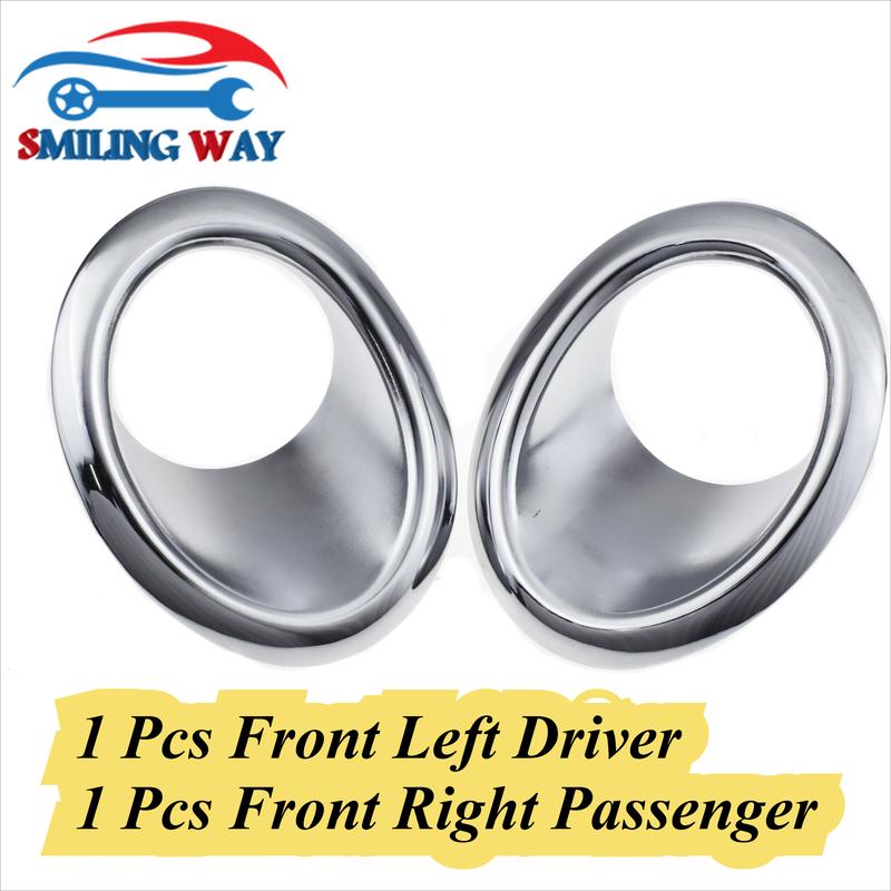 Рамка противотуманной фары переднего бампера, накладка, кольцо-ободок для Nissan X-Trail T32 2.5L 2011 2012 2013, левая сторона водителя и правая сторона пассажира