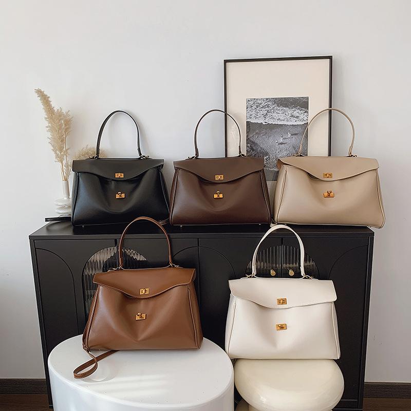 New fashion casual big bag shoulder portable trendy women's bag