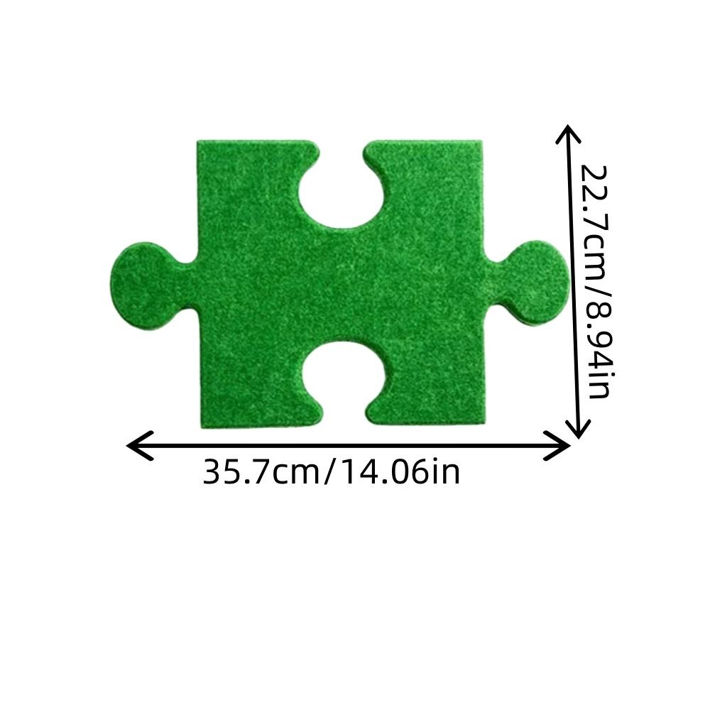 1PC Felt Bulletin Board Tiles DIY Jigsaw Wall Panels Creative Wall Decor for Playroom Bedroom Photo Background Display