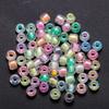 600Pcs/Lot 3mm Colorful Luminous Beads Glass Seed Loose Spacer Beads for DIY Earrings Necklace Bracelet Jewelry Accessories
