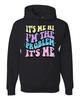 Its Me Hi Im The Problem Its Me Groovy Letters Unisex  Hoodie Sweatshirt