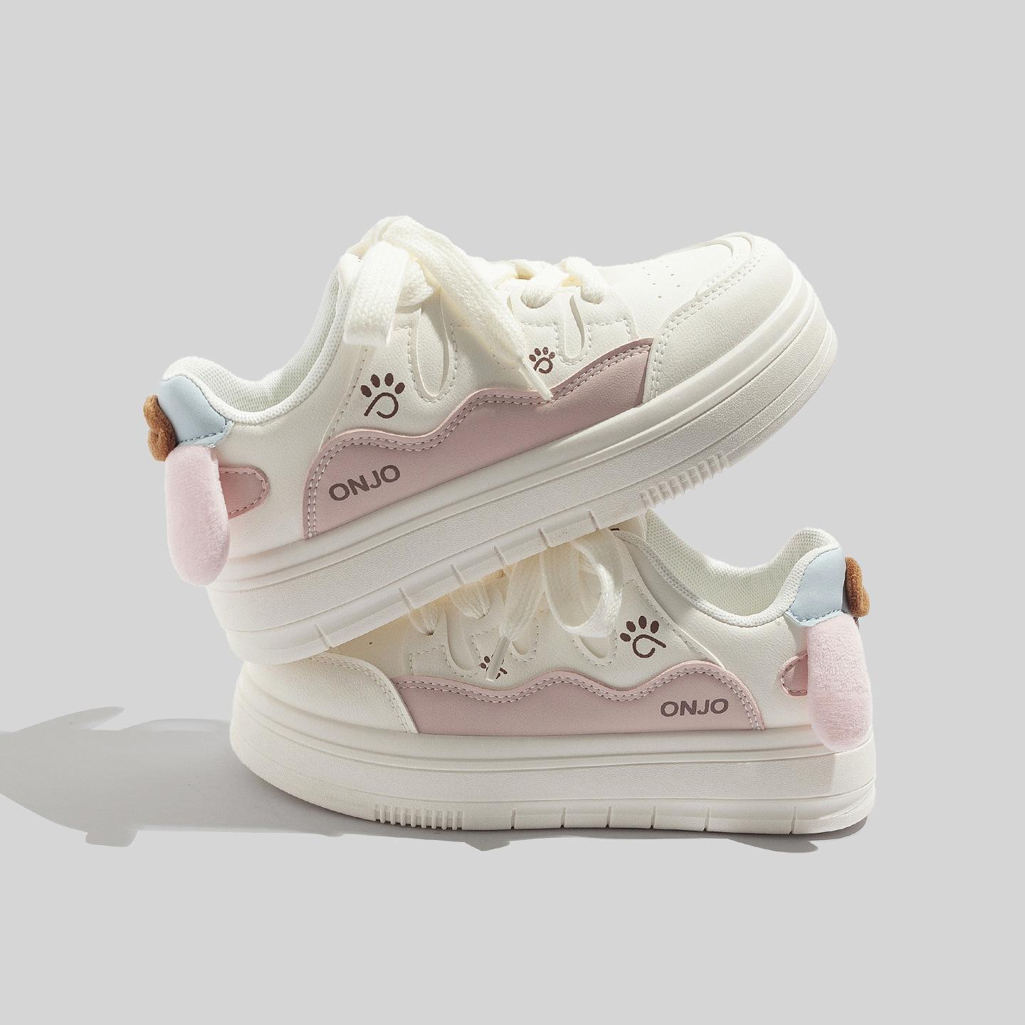 Belle cute cartoon platform student board shoes spring new casual 35